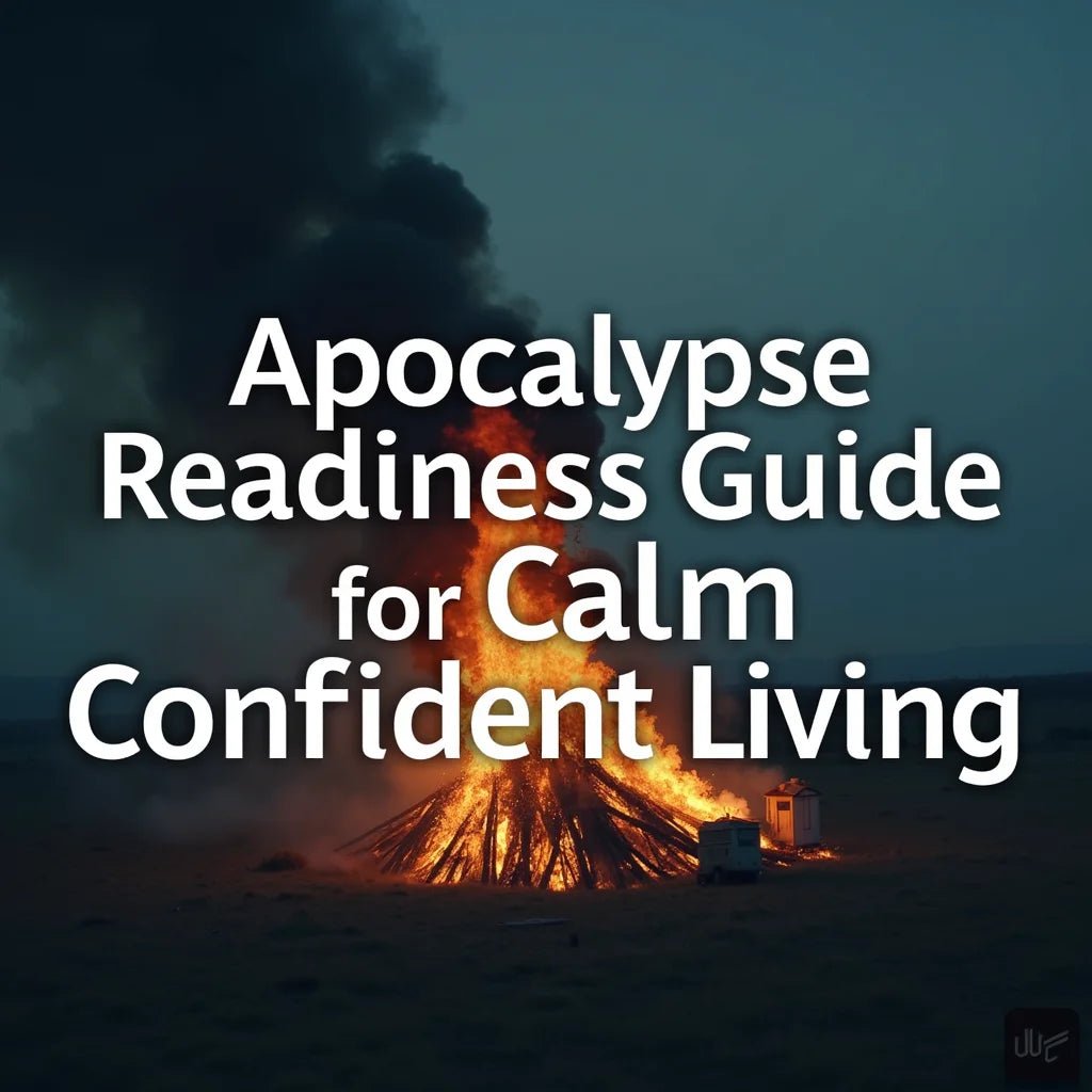 Apocalypse Readiness Guide for Calm Confident Living - OLD VEGAS