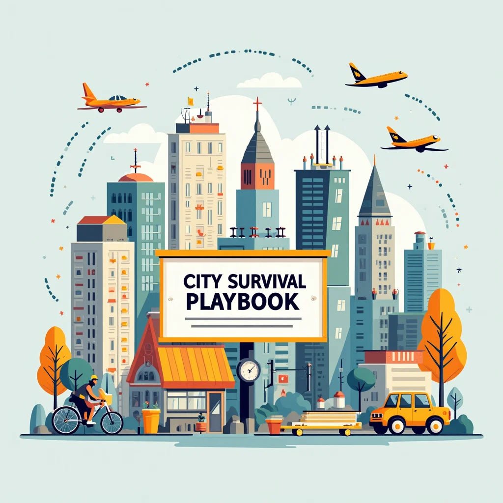 City Survival Playbook for Everyday Urban Living Deluxe - OLD VEGAS