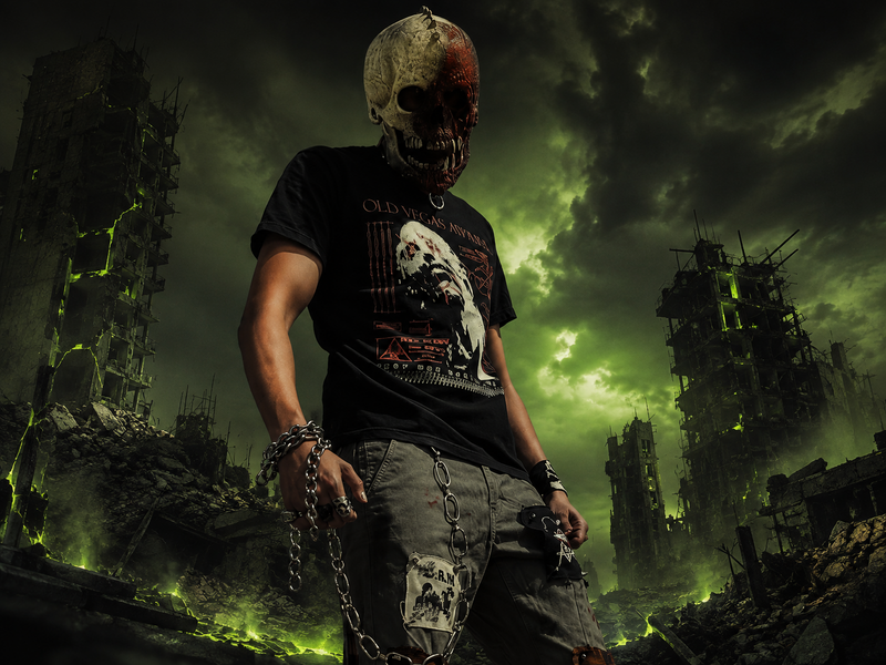 OLD VEGAS Bestsellers masked survivor menu image