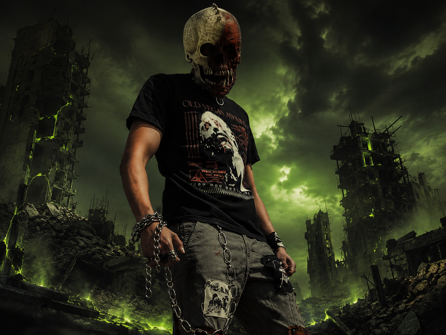 OLD VEGAS Bestsellers masked survivor menu image