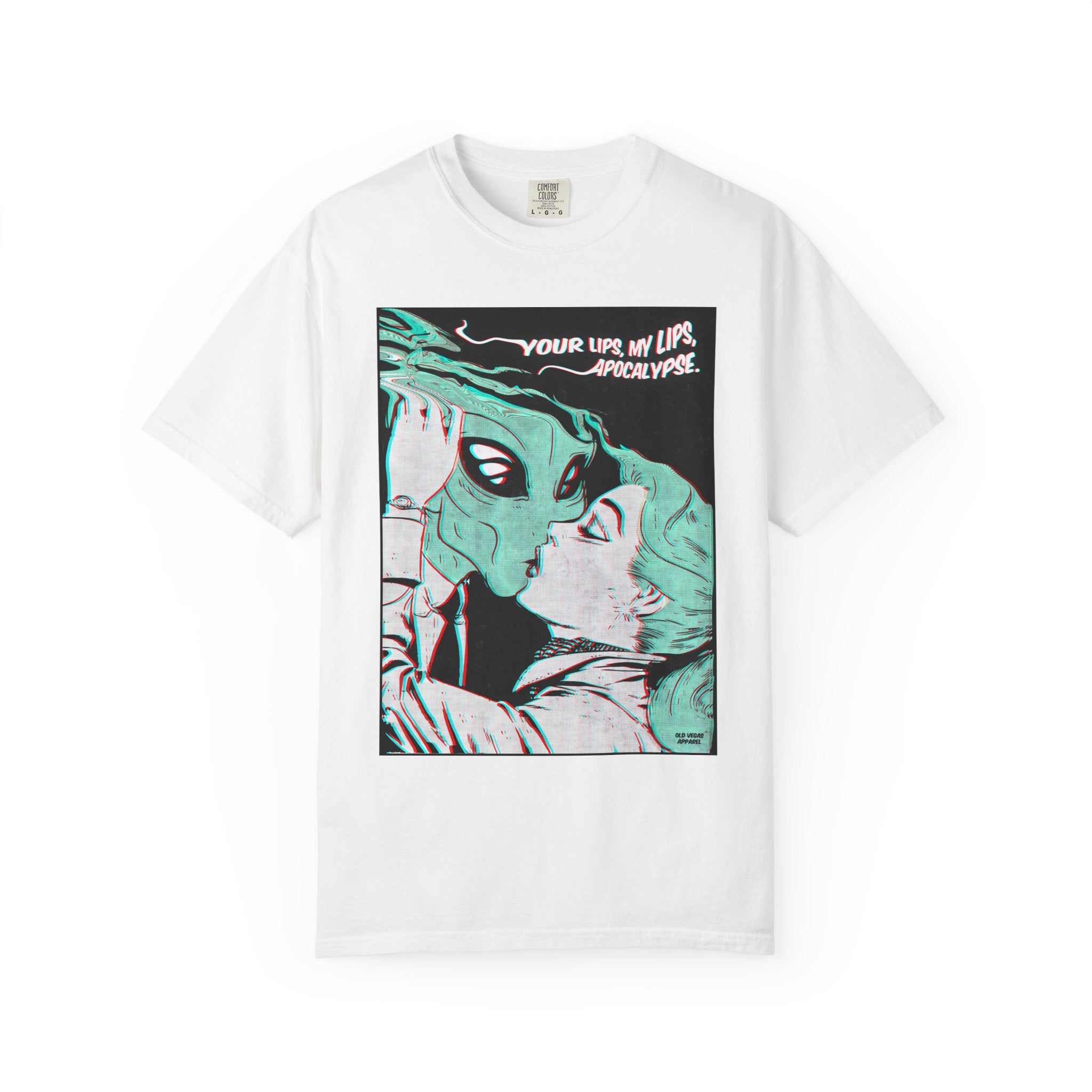 Alien Kiss Tee - Your lips, my lips, apocalypse