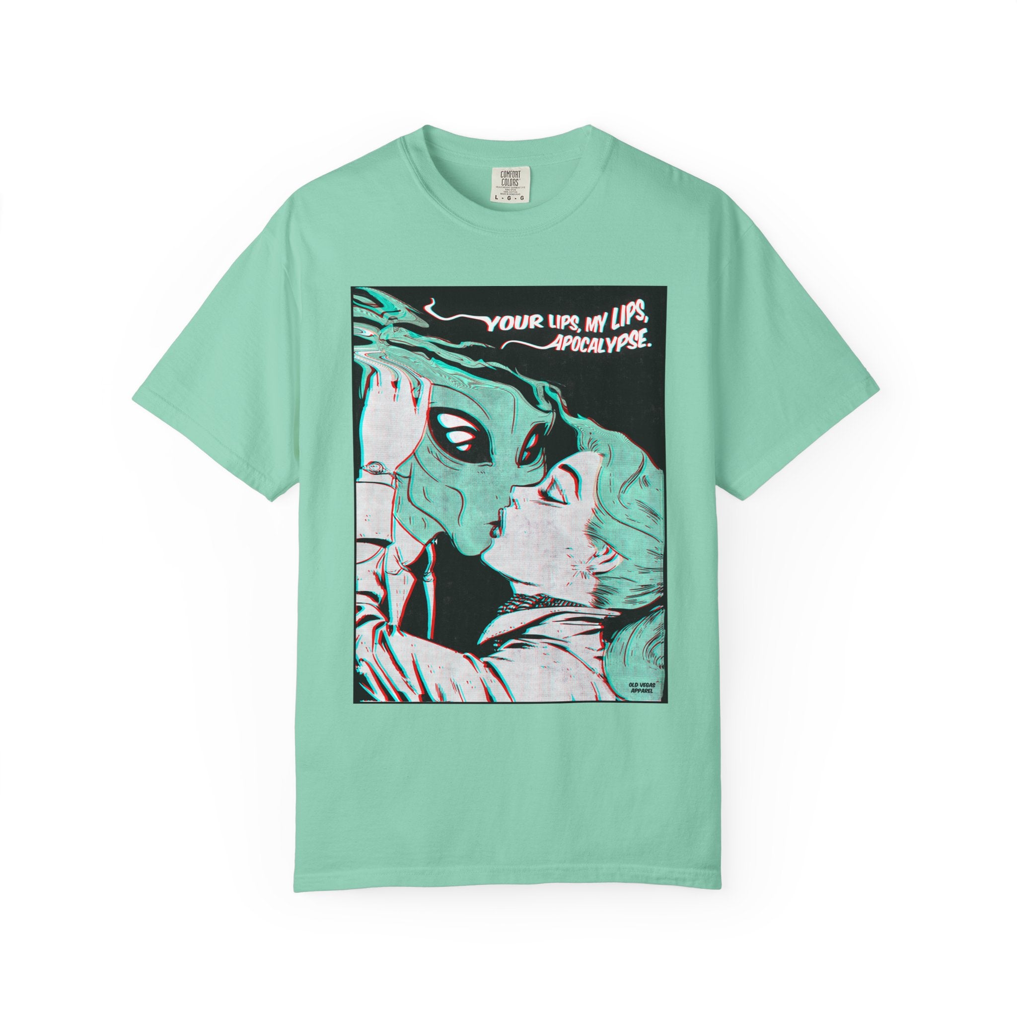 Alien Kiss Tee - Your lips, my lips, apocalypse