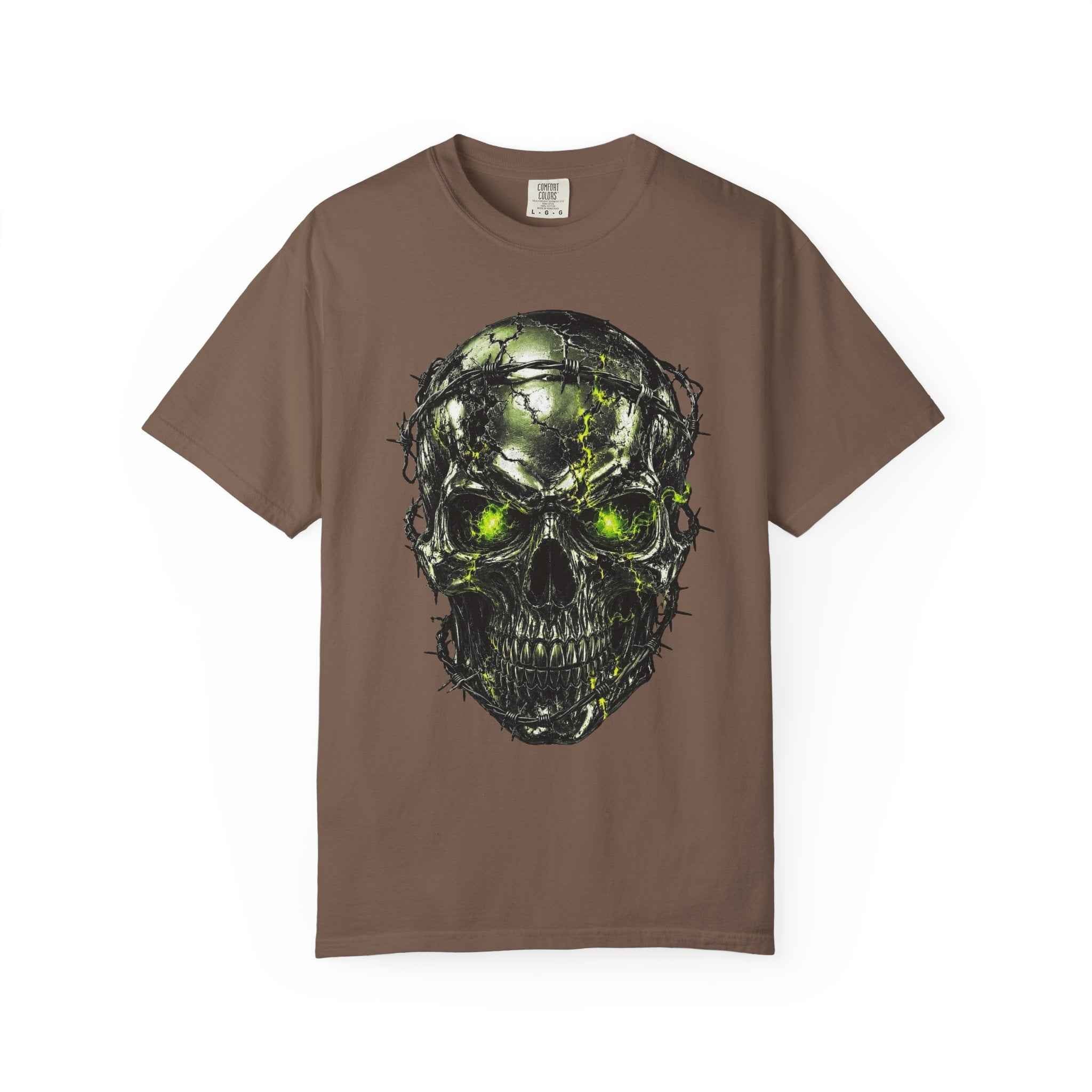 Chrome Survivor Skull - Graphic Tee