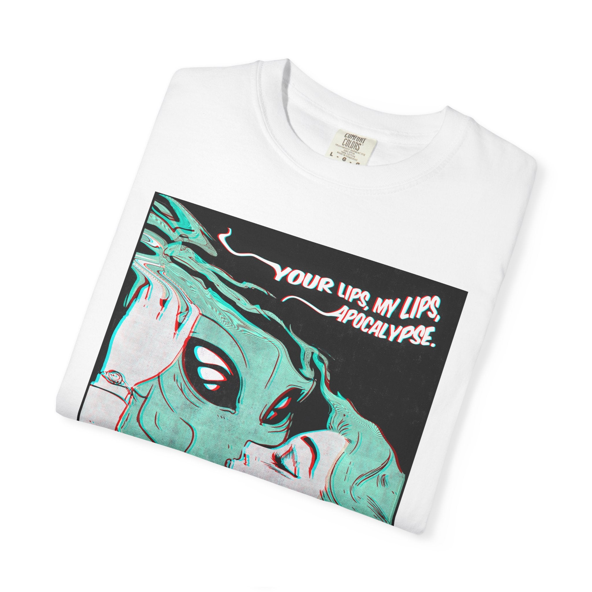 Alien Kiss Tee - Your lips, my lips, apocalypse