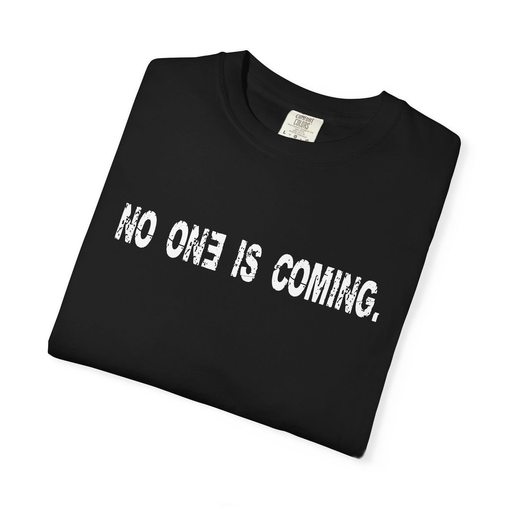 Apocalyptic 'Choke on the Smoke' T-Shirt - Doomsday Graphic by Printify