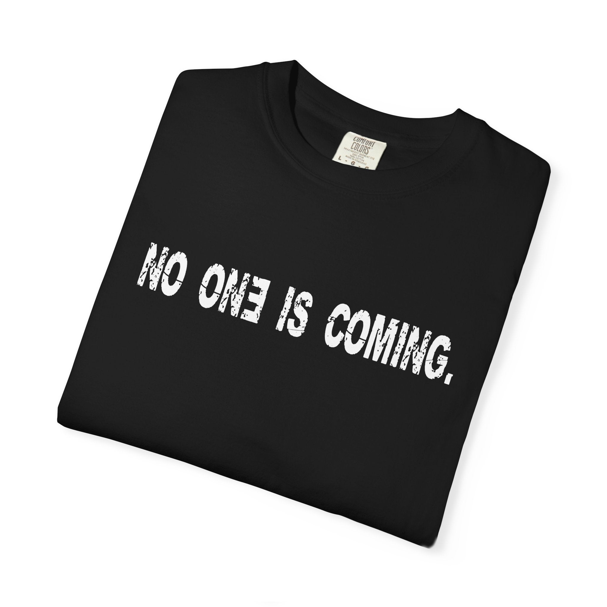 Apocalyptic 'Choke on the Smoke' T-Shirt - Doomsday Graphic by Printify