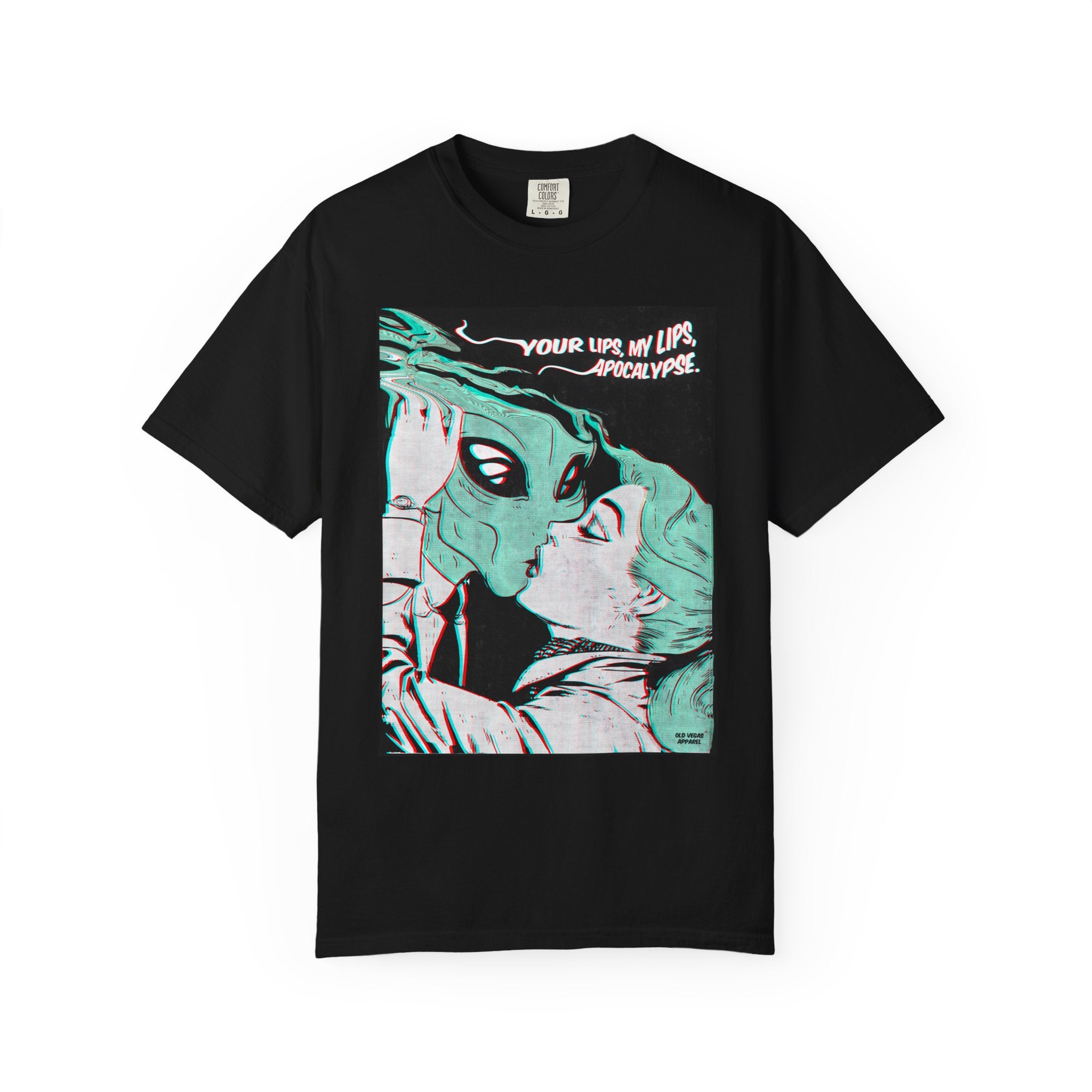 Alien Kiss Tee - Your lips, my lips, apocalypse