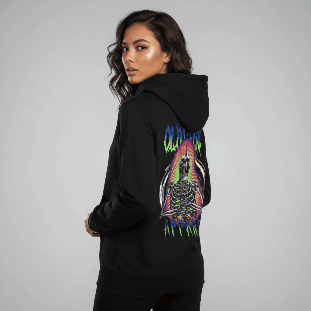 "AFTERLIFE” - 2 Sided Hoodie - OLD VEGAS