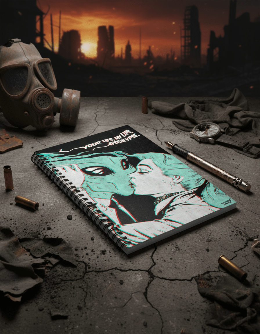 Apocalypse Kiss - Ruled Spiral Notebook - OLD VEGAS