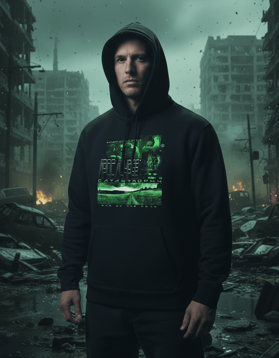 CATASTROPHE HOODIE - END OF THE ROAD - OLD VEGAS