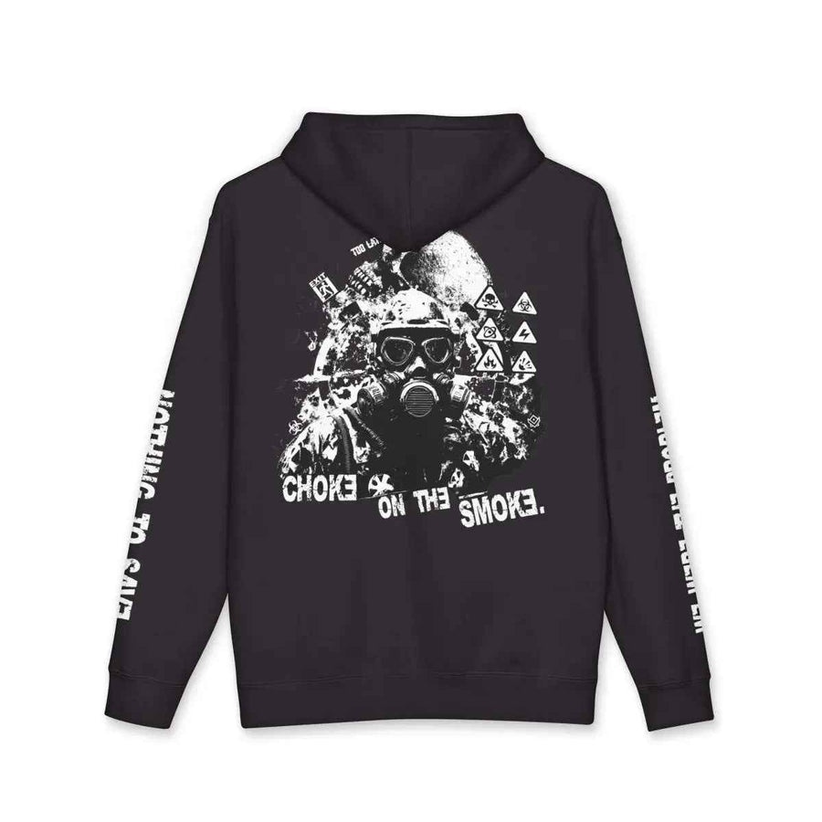 CHOKE ON THE SMOKE - Two-Sided Lightweight Hoodie