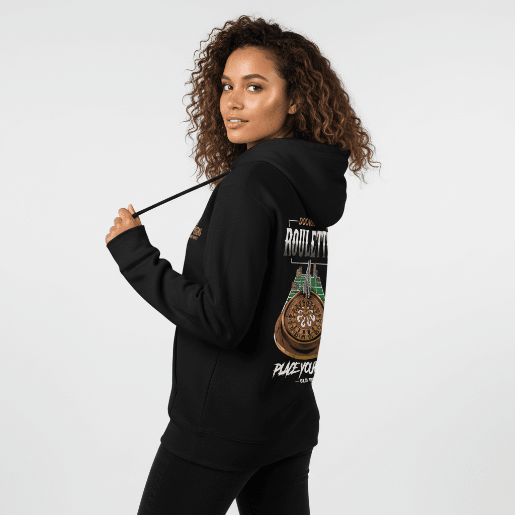 Doomsday Roulette - 2 Sided Hoodie - OLD VEGAS