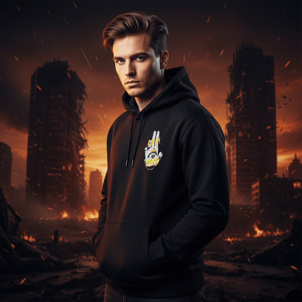 IN YOUR MIND - 2 Sided Graphic Hoodie by Printify