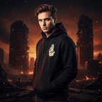 IN YOUR MIND - 2 Sided Graphic Hoodie by Printify