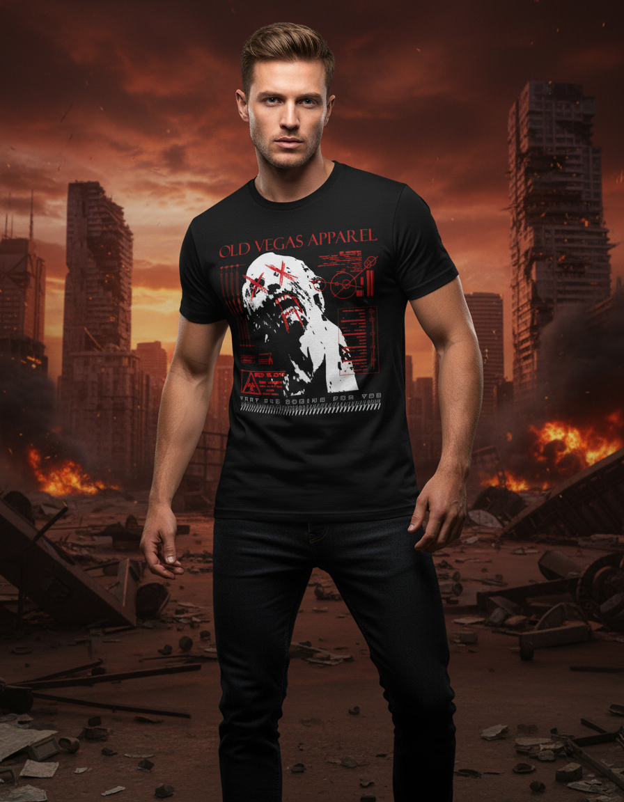 ZOMBIE RED ALERT - Graphic Tee