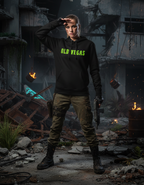 TILL THE END - 2 Sided Hoodie by Printify