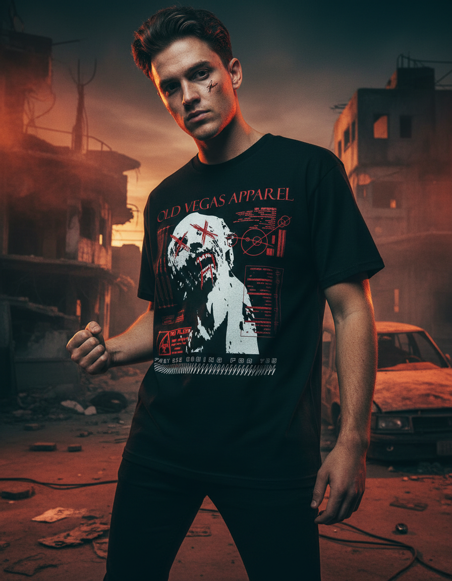 ZOMBIE RED ALERT - Graphic Tee