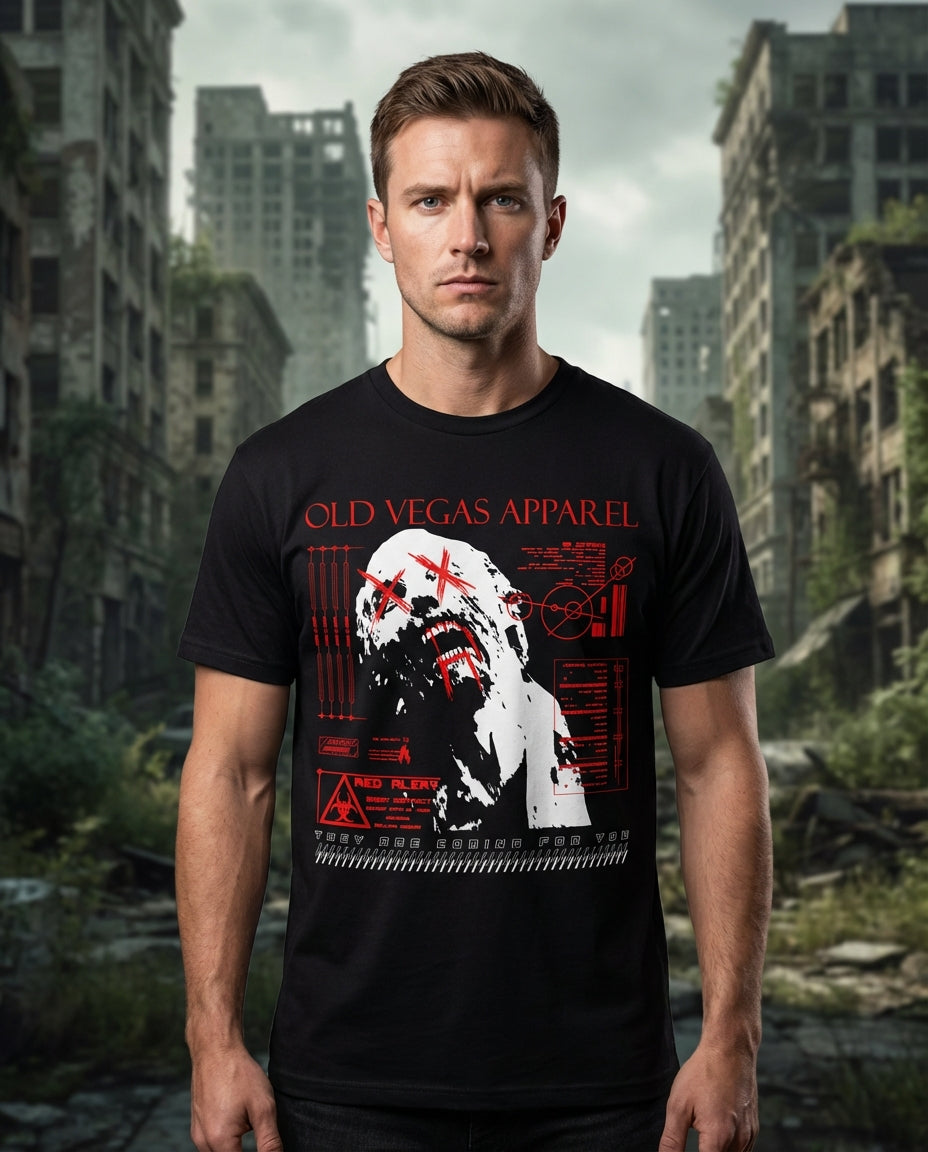 ZOMBIE RED ALERT - Graphic Tee