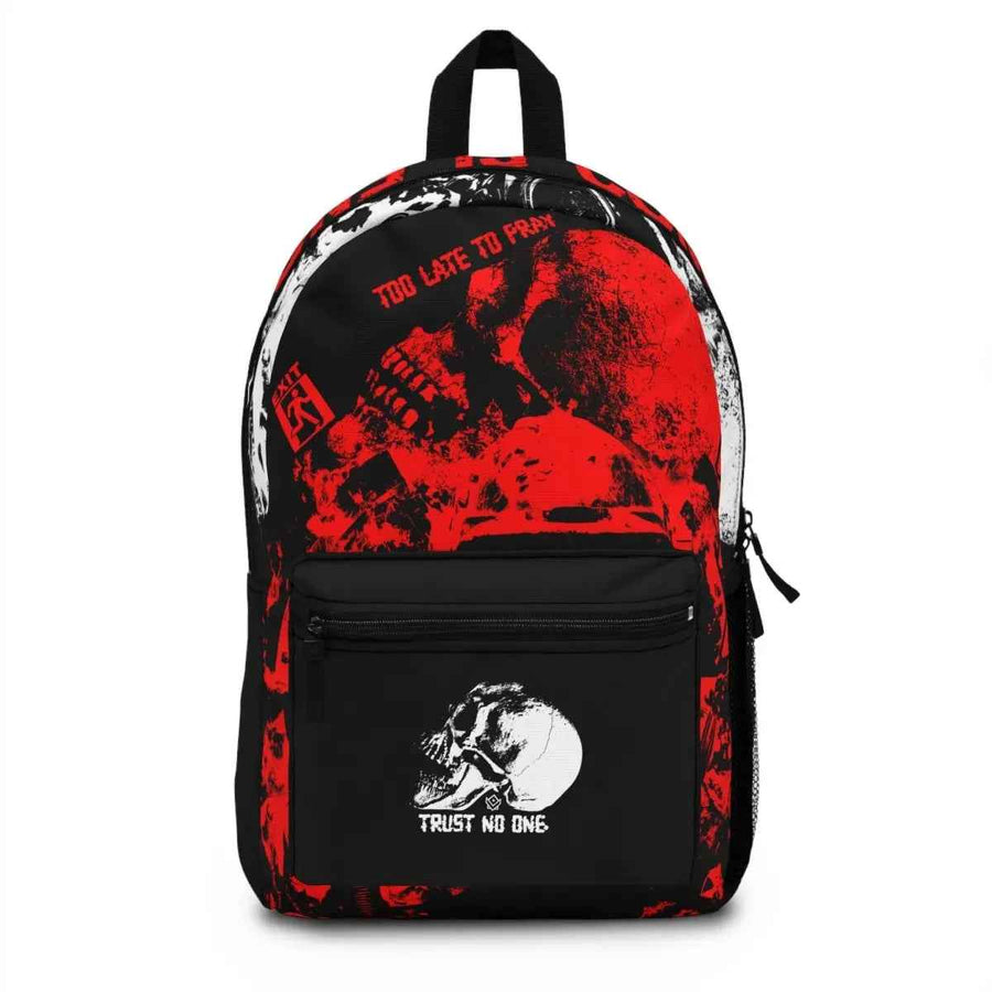 TRUST NO ONE - Weather-Resistant Backpack