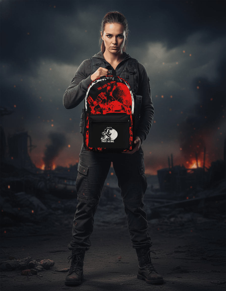 NO ONE IS COMING - Survival Backpack - OLD VEGAS