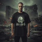 Skullburst - Graphic Tee by Printify