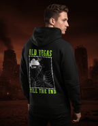 TILL THE END - 2 Sided Hoodie by Printify