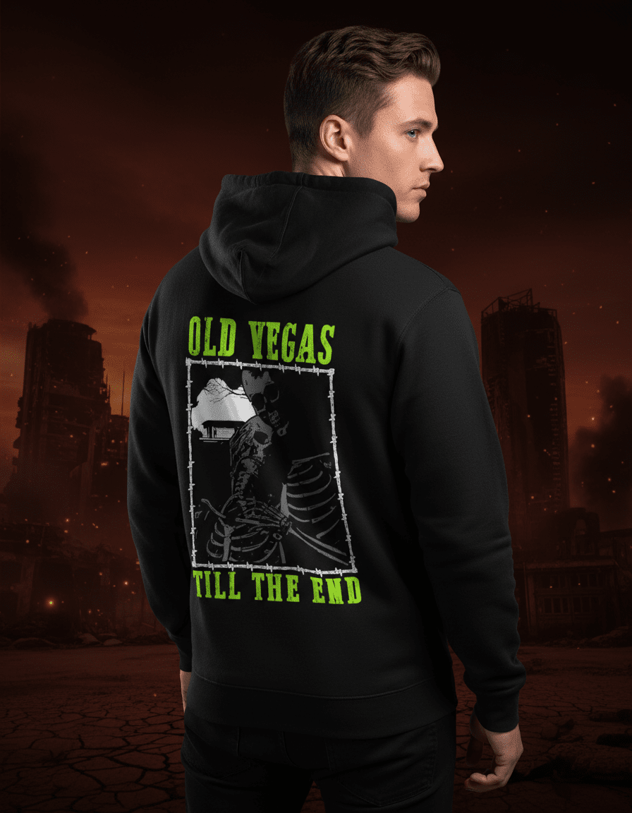 TILL THE END - 2 Sided Hoodie - OLD VEGAS