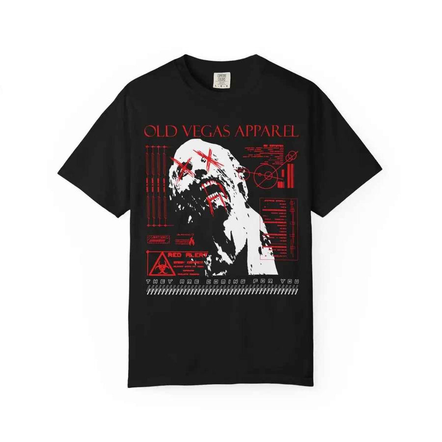 Zombie Red Alert - Graphic Tee